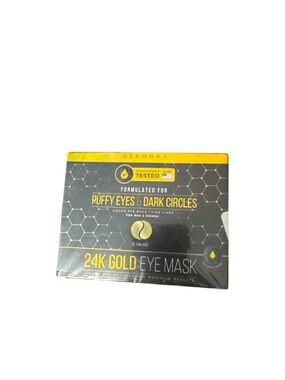 24K Gold Eye Mask for Puffy Eyes & Dark Circles - Gold